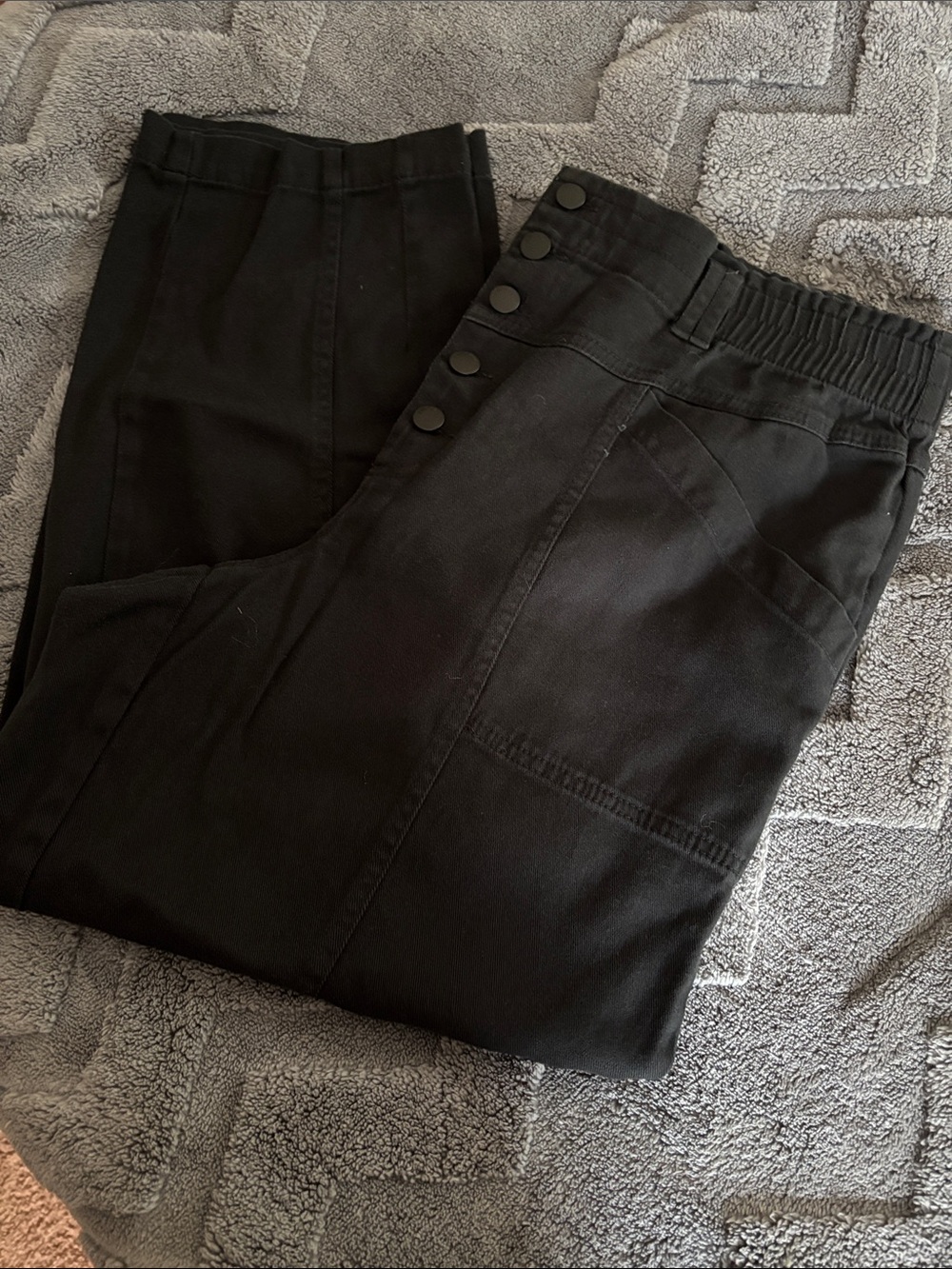 Knox Rose women’s Black Ankle Cropped Pants